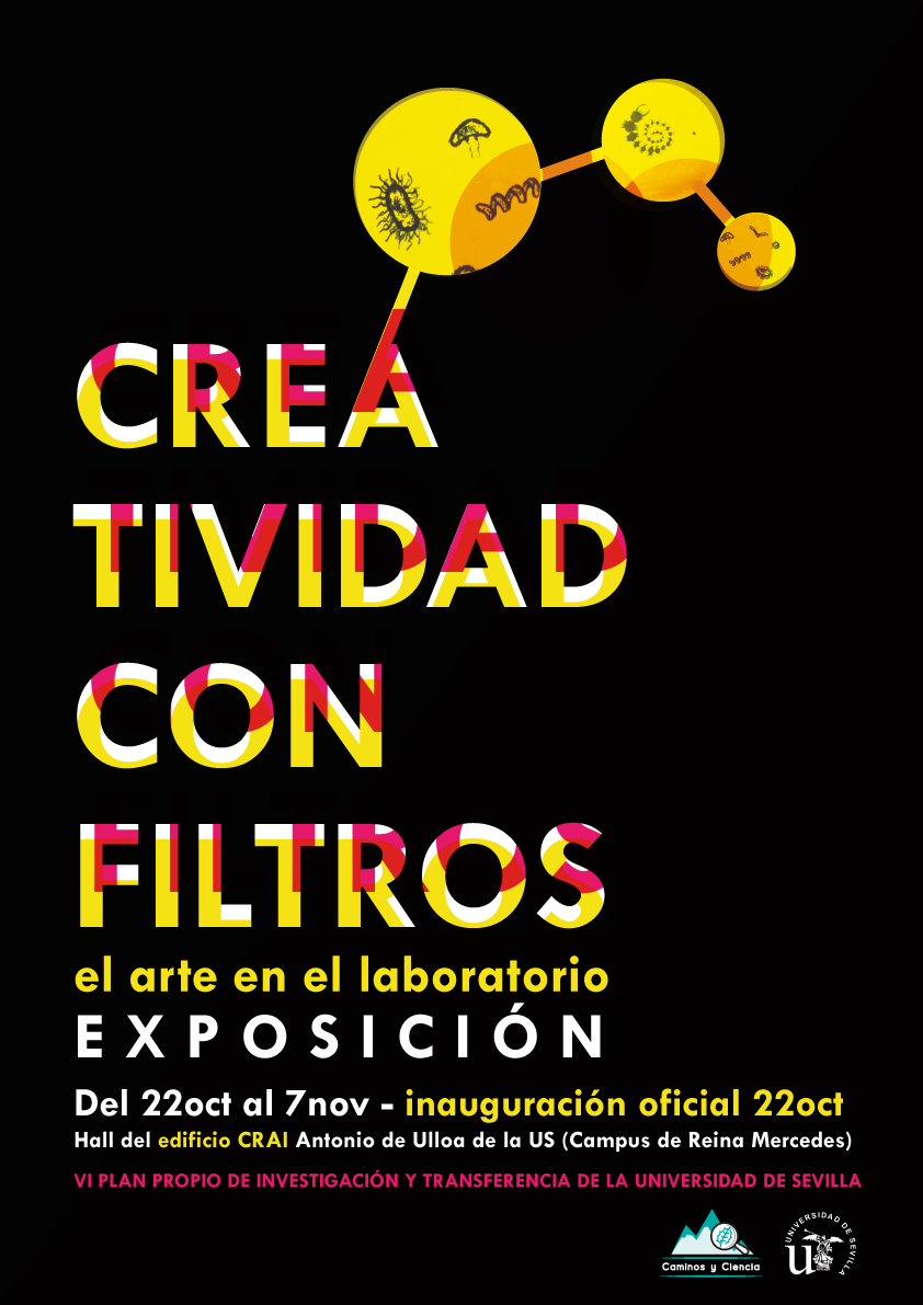 Exposición «Creatividad con filtros: arte en el laboratorio»